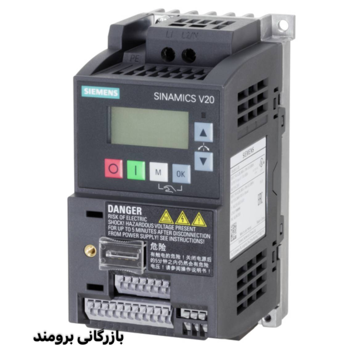 484e2c58-1e31-4370-8c24-d7fa82e467d5 اینورتر زیمنس Siemens کد 6SL3210-5BB11-2UV1 - تصویر 1