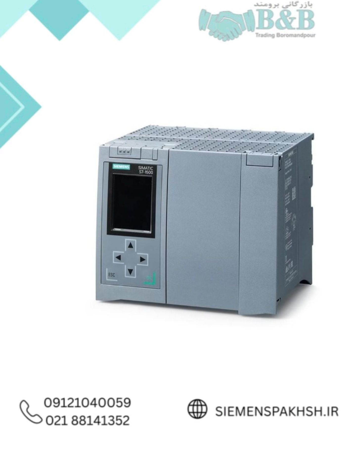 Siemens PLC Part Number 6ES7518-4FP00-0AB0 پی ال سی زیمنس کد 6ES7518-4FP00-0AB0